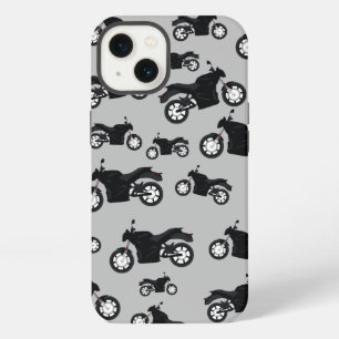 Motorcycle Pattern iPhone 13 Case