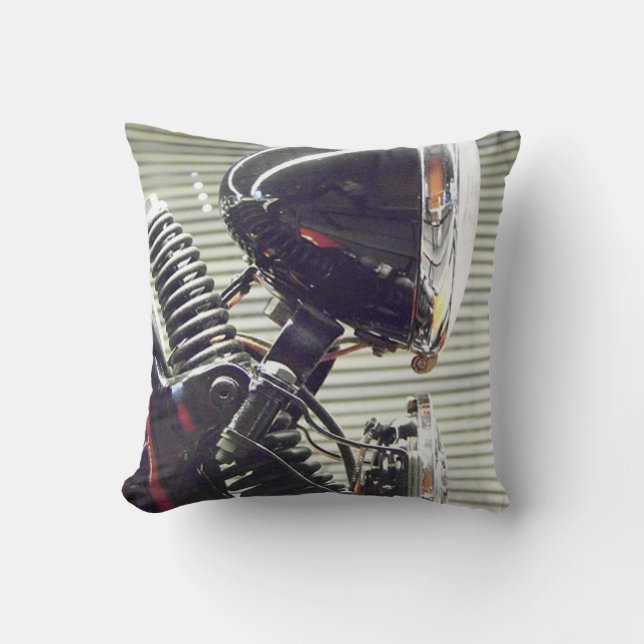 Motorcycle Pillow (Front)