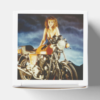 Motorcycle Pin Up Girl Favour Box