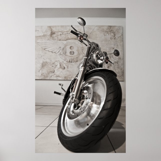 Motorcycle Poster (Front)