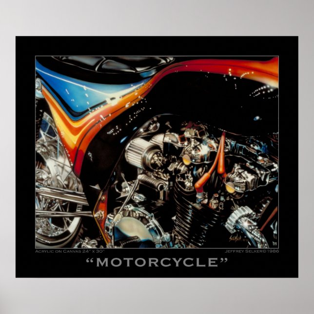 Motorcycle Poster (Front)