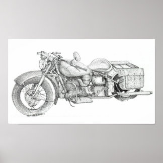 motorcycle poster