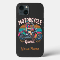 Motorcycle Queen Nice Biker Girl Gift Motorcyclist