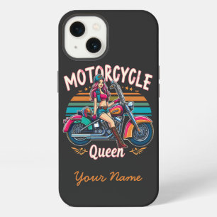 Motorcycle Queen Nice Biker Girl Gift Motorcyclist iPhone 13 Case