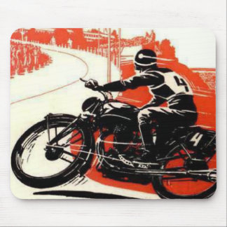 Motorcycle Race Mouse Pad