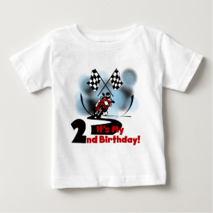 Motorcycle Racing 2nd Birthday Tshirts and Gifts