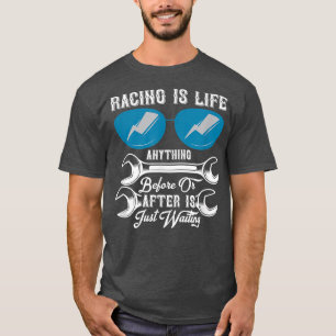Motorcycle Racing Car Vintage Gear  Men Women Kids T-Shirt