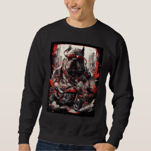 Motorcycle Rebel Bulldog's Rock 'n' Roll Ride Tee