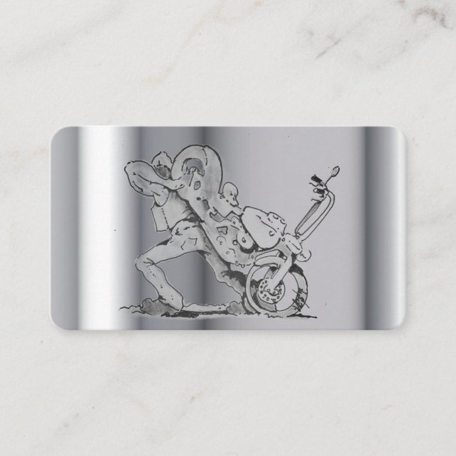 Motorcycle repair  Business Card (Front)