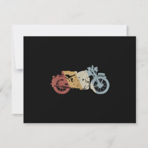 Motorcycle Retro Style Vintage