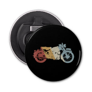 Motorcycle Retro Style Vintage Bottle Opener
