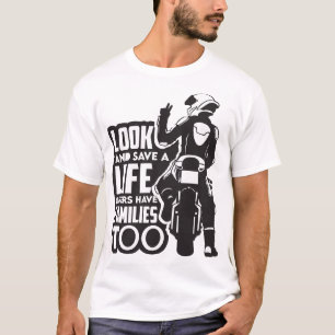 Motorcycle Ride Speed and Freedom Design T-Shirt