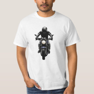 Motorcycle Rider Black Street Bike Rider t-shirt