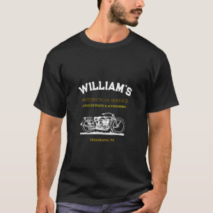 Motorcycle Services Custom Editable T-Shirt