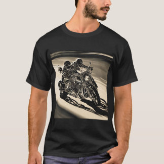 Motorcycle Shadow Art Original T-Shirt