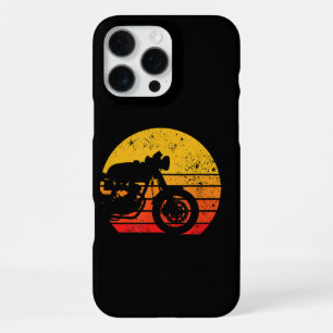 Motorcycle Shirt Vintage Retro T-Shirt for Cafe Ra iPhone 16 Pro Max Case