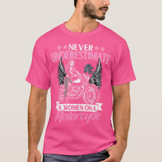 Motorcycle Shirt Women Motorbike Graphic Funny Bik