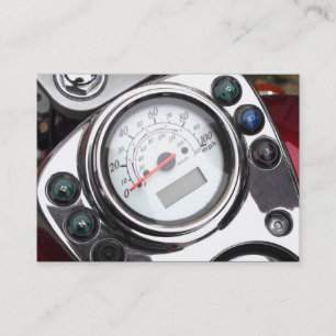 Motorcycle Speedometer Business Card