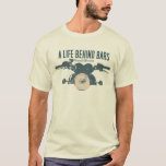 Motorcycle T Shirt<br><div class="desc">A Life Behind Bars is one of our sister T Shirt store, Firebreak Trailride, biggest sellers and now there is a version for motorcyclists everywhere. We've chosen a retro style bike as this our favorite type of motorcycle and it is much more the Geetees way - old school. For those...</div>