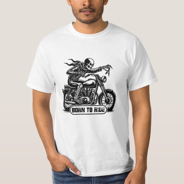 Motorcycle T shirt Design (Front)