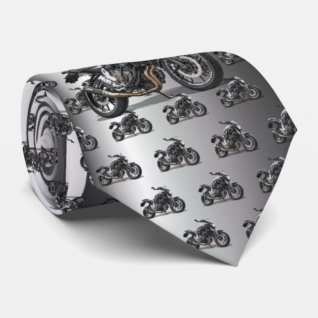 Motorcycle - The Dream Bike Tie (Rolled)
