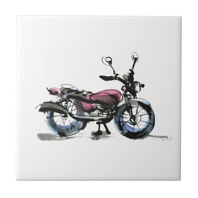 Motorcycle Tile (Front)