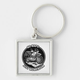 Motorcycle Touring Freedom Mindset Key Ring