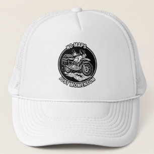 Motorcycle Touring Freedom Mindset Trucker Hat
