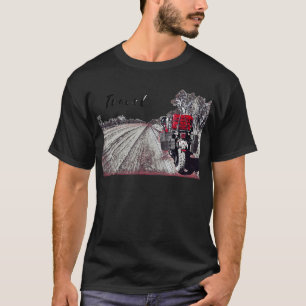 Motorcycle Travel Adventure Bike Open Road T-Shirt