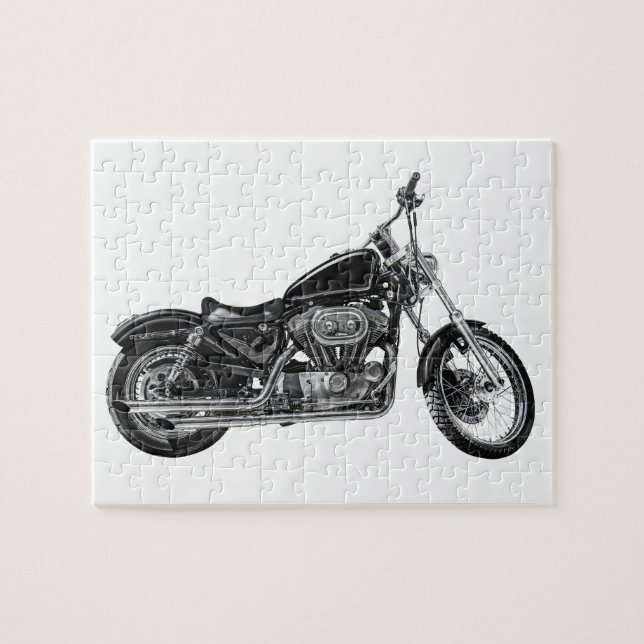 Motorcycle V Jigsaw Puzzle (Horizontal)