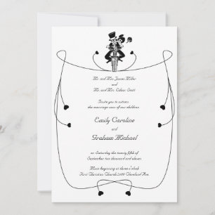 Motorcycle Wedding Invitation