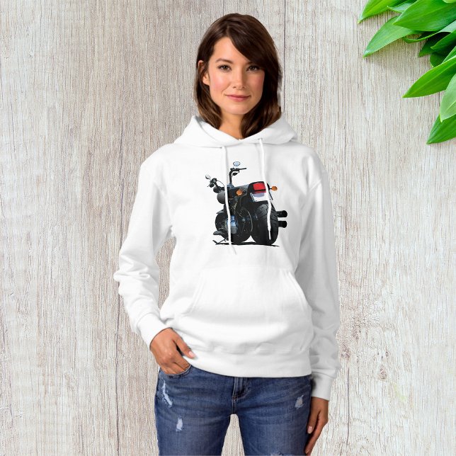 Motorcycle Womens Hoodie (Creator Uploaded)