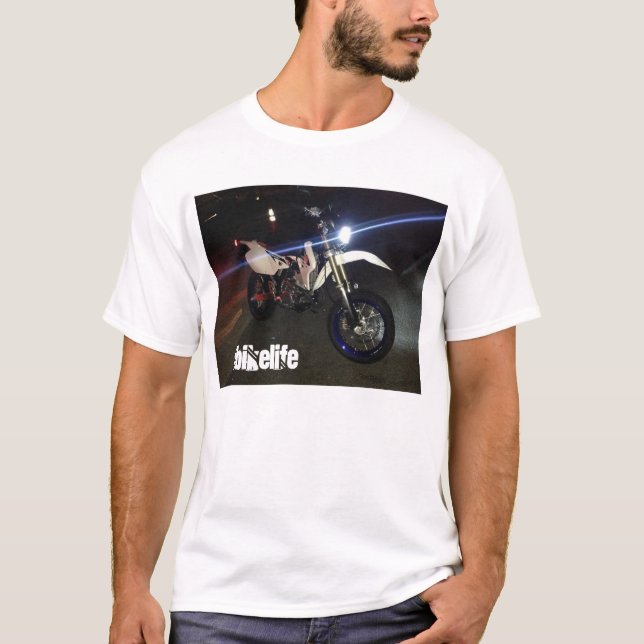 Motorcycles, bikelife, suzuki, supermoto T-Shirt (Front)