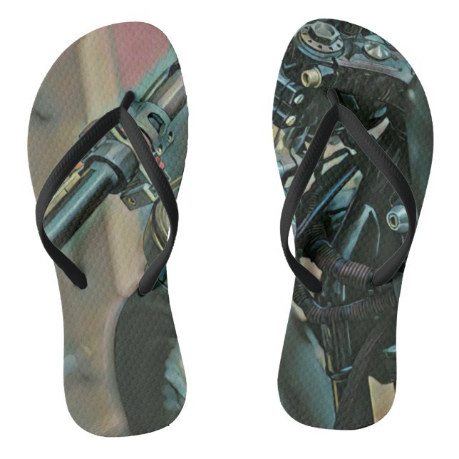 Motorcycles gift jandals (Footbed)