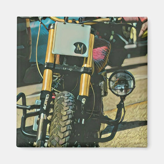 Motorcycles gifts magnet (Front)