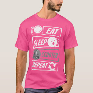 Motorcycles Motorised Motorbike Scoot T-Shirt