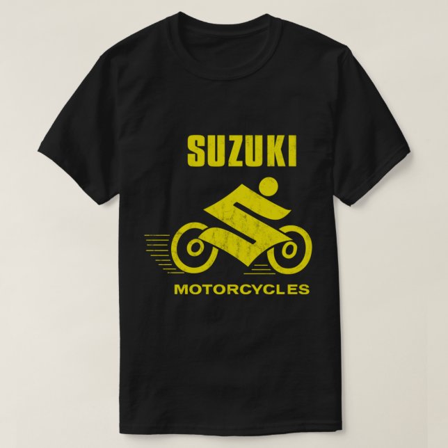 Motorcycles Suzuki Motorcycles '60s T-Shirt (Design Front)