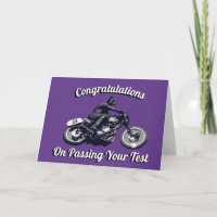 Motorcycling Congratulations on Passing Your Test