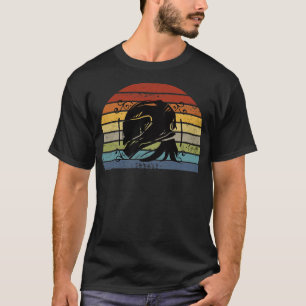 Motorcycling Motorcycling Helmet Retro T-Shirt