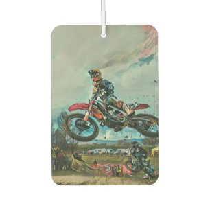 Motorcyclist gifts car air freshener