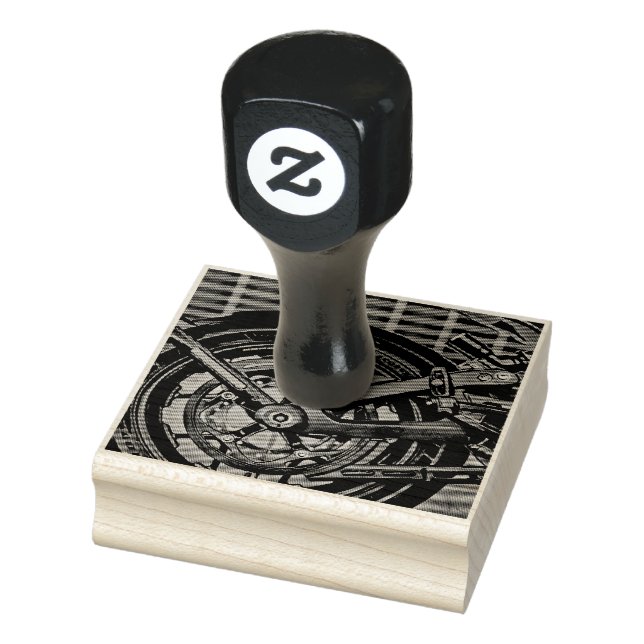 Motorcyclist gifts rubber stamp (Stamp)