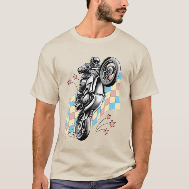 motorcyclist T-Shirt (Front)