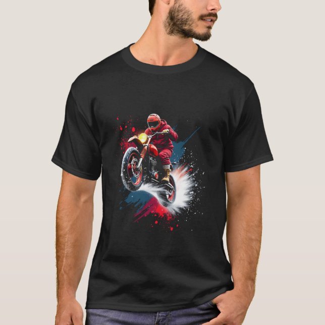 Motorcyclist T-Shirt (Front)