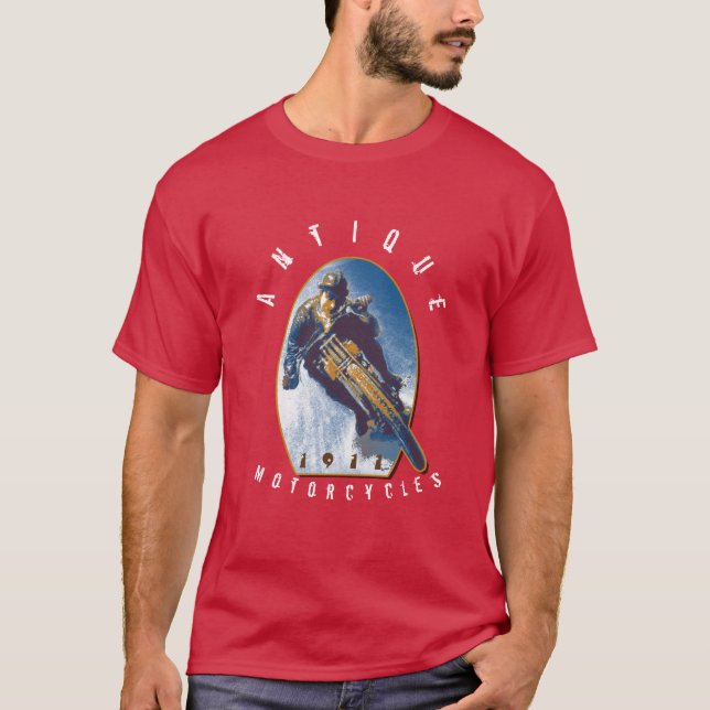 Motorcyles antique T-Shirt (Front)