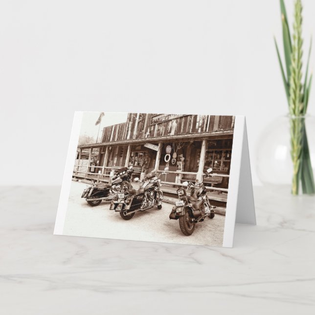 Motorcyles Card (Front)