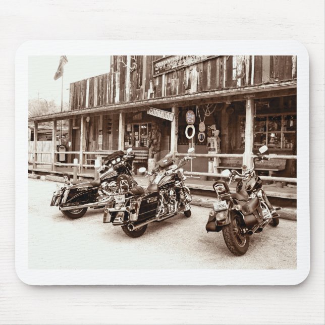 Motorcyles Mouse Pad (Front)