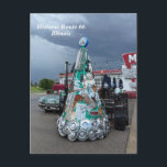 MotorHeads Bar & Grill, Museum Holiday Postcard<br><div class="desc">MotorHeads Bar & Grill,  Museum in Chatham,  Illinois</div>
