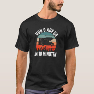 Motorhome Camper Womo Camping Caravan T-Shirt