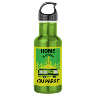 Motorhome Camping Camping Motorhomes RV Mug Me 532 Ml Water Bottle