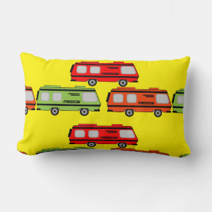 Motorhome Camping Camping Motorhomes RV Mug Me Lumbar Cushion